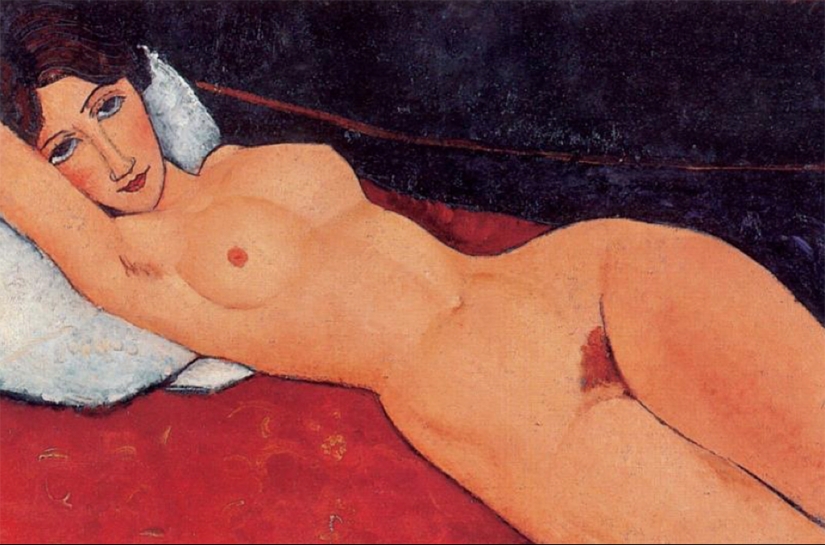 "La maldición" de Amadeo Modigliani "La maldición" de Amadeo Modigliani