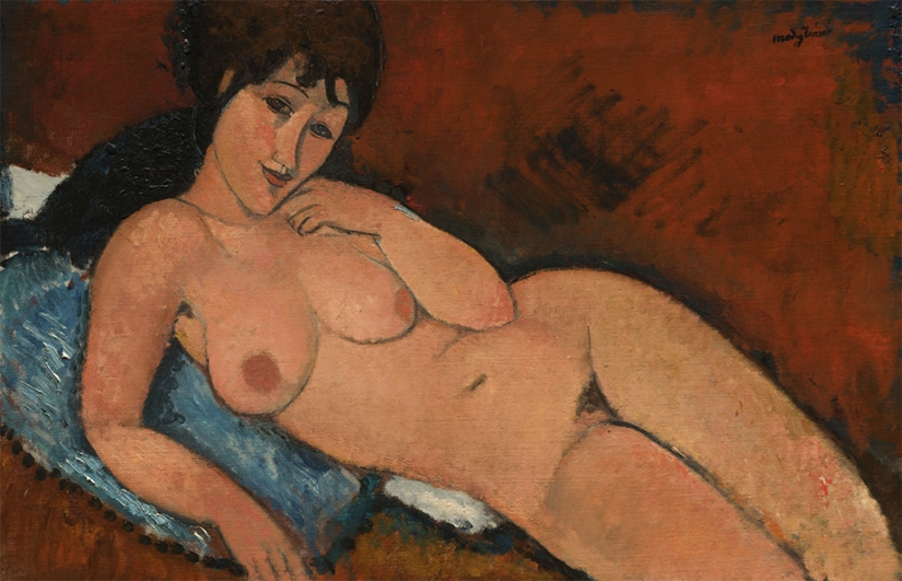 "La maldición" de Amadeo Modigliani "La maldición" de Amadeo Modigliani