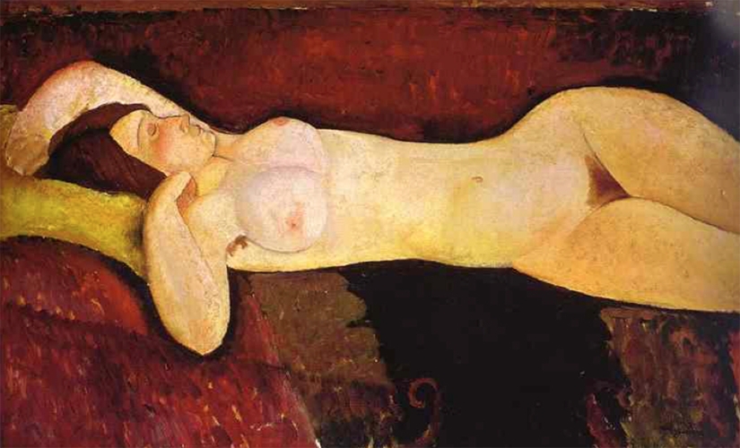 "La maldición" de Amadeo Modigliani "La maldición" de Amadeo Modigliani
