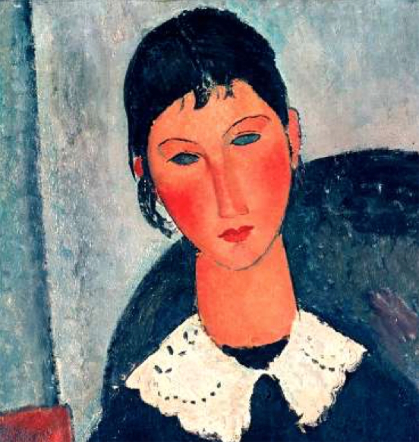 "La maldición" de Amadeo Modigliani "La maldición" de Amadeo Modigliani