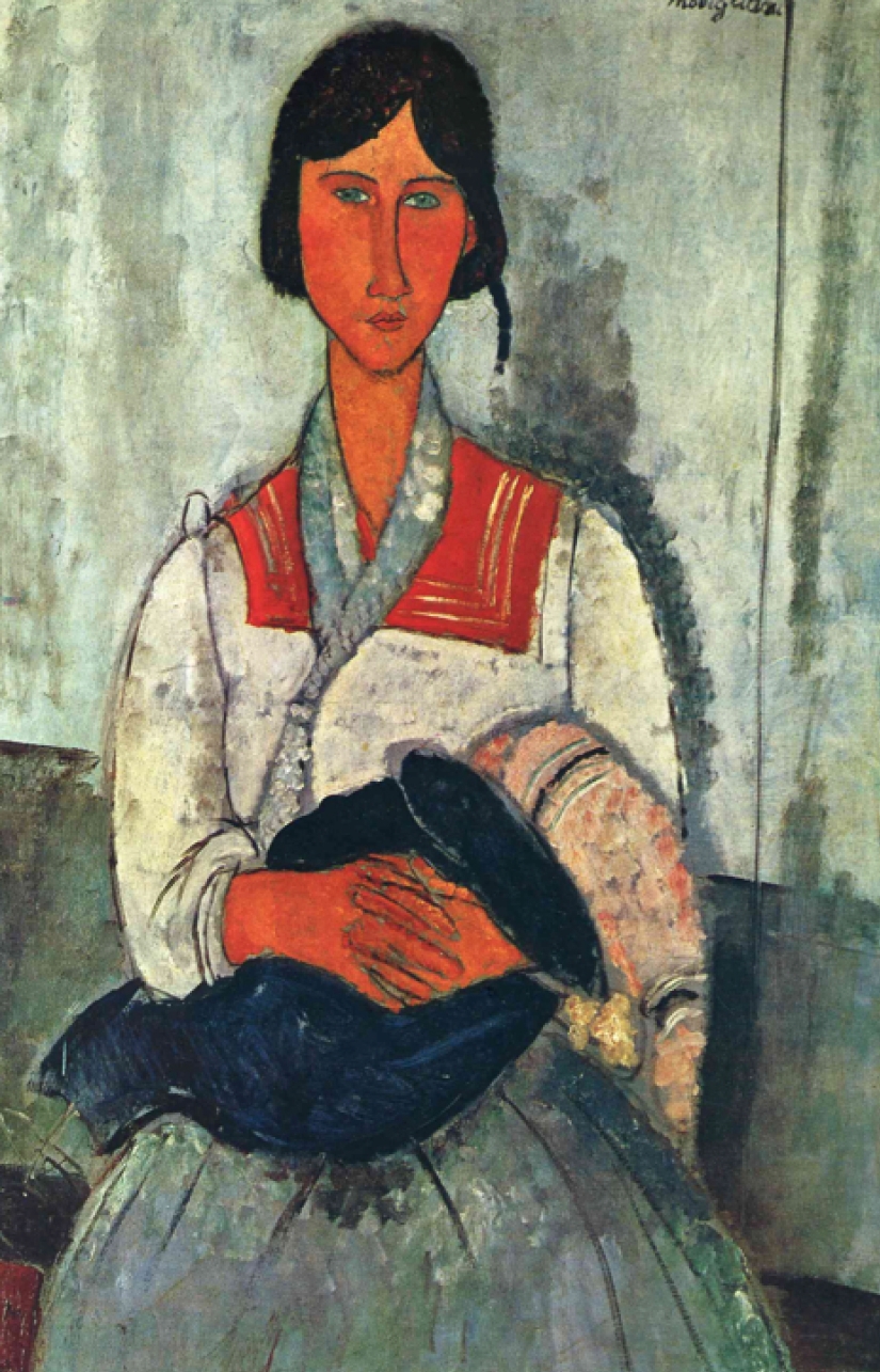 "La maldición" de Amadeo Modigliani "La maldición" de Amadeo Modigliani