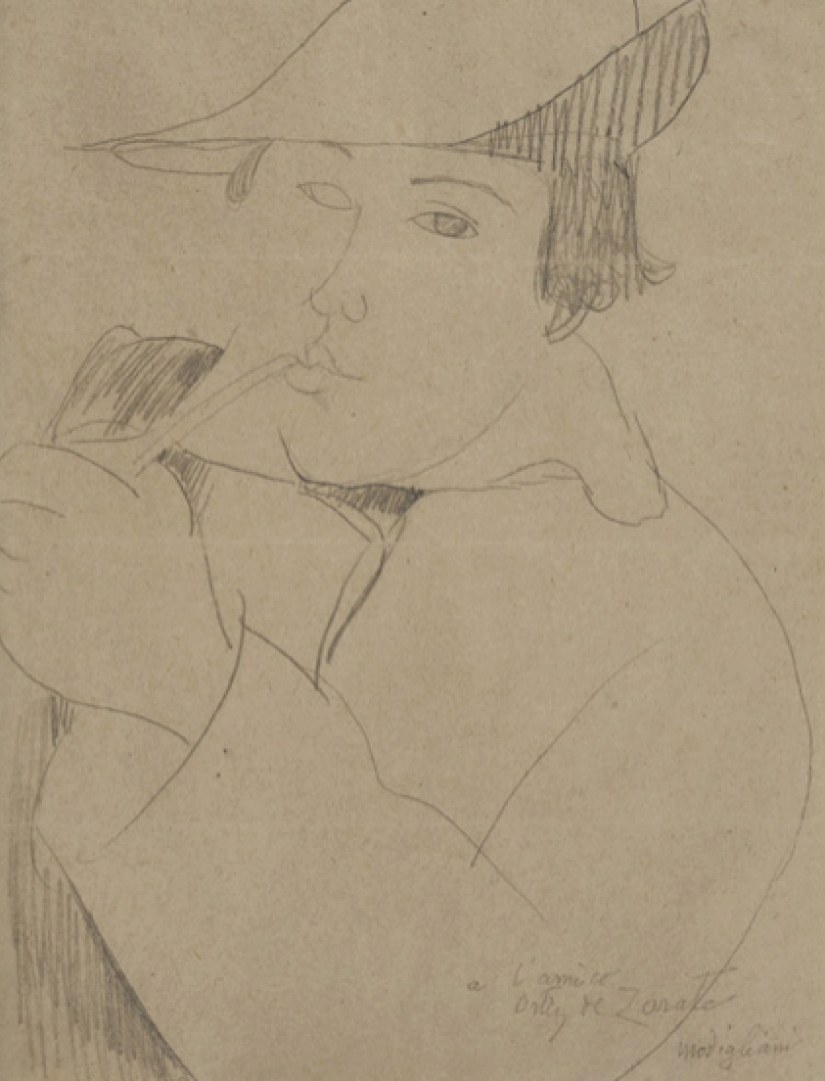 "La maldición" de Amadeo Modigliani "La maldición" de Amadeo Modigliani