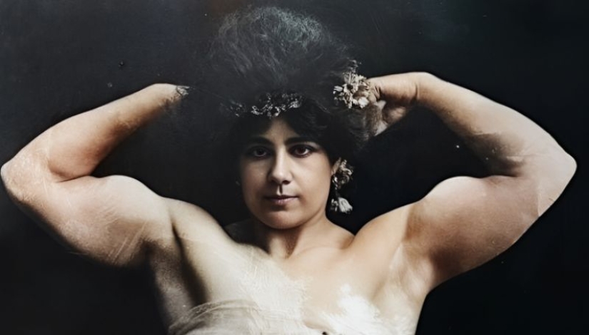 Lavery Vallee was the most famous female bodybuilder of the Victorian era.