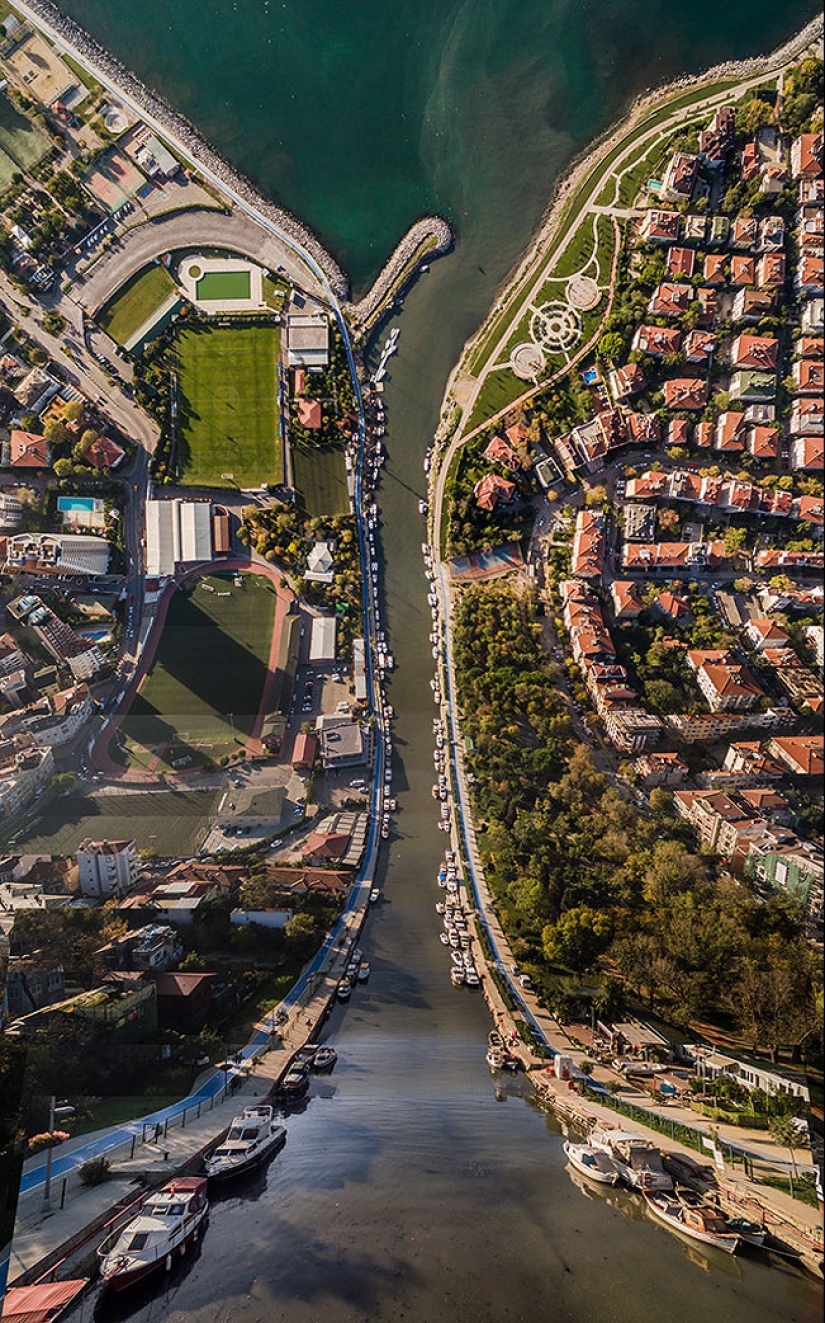 Level 80 Origami: Turkish photographer bends cities
