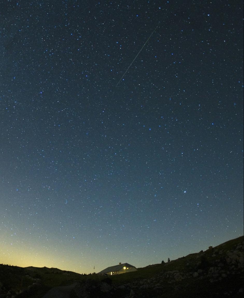 Lluvia de meteoritos de las Perseidas