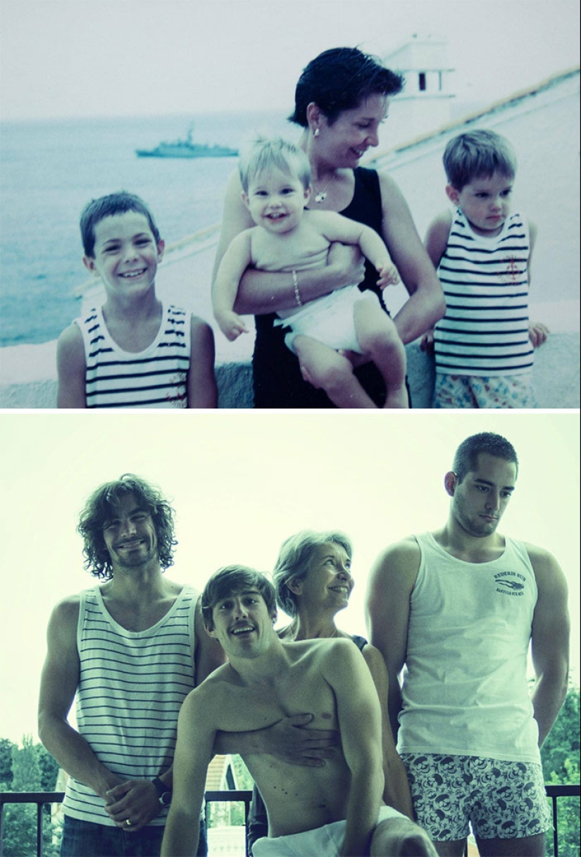 Lo que ha crecido, ha crecido — los 19 mejores intentos de reproducir fotos de niños Lo que ha crecido, ha crecido — los 19 mejores intentos de reproducir fotos de niños