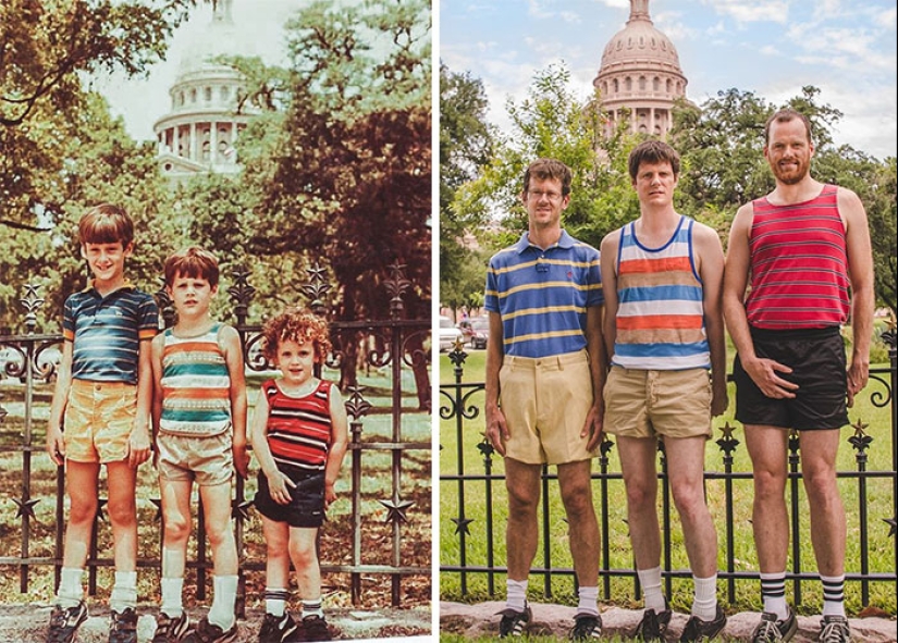 Lo que ha crecido, ha crecido — los 19 mejores intentos de reproducir fotos de niños Lo que ha crecido, ha crecido — los 19 mejores intentos de reproducir fotos de niños