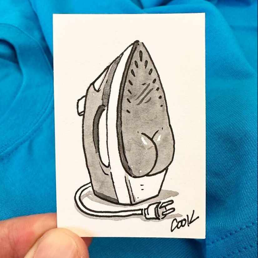Los atrevidos dibujos de Brian Cook podrían alegrarte el día Los atrevidos dibujos de Brian Cook podrían alegrarte el día