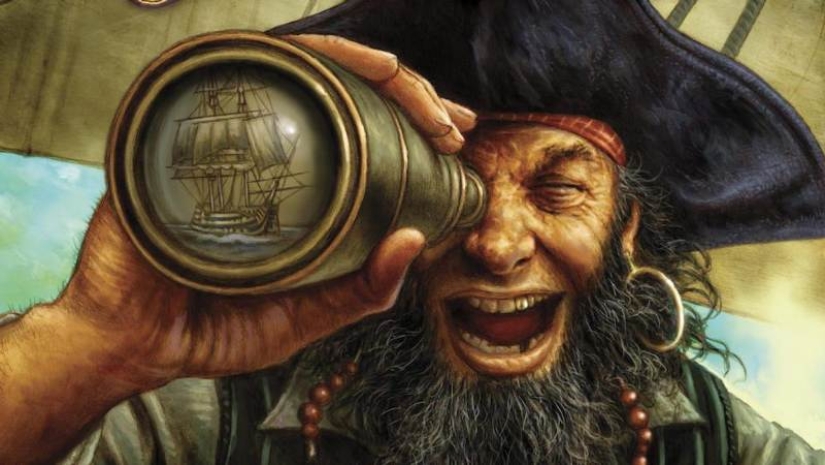 Los piratas llevaban un pendiente en la oreja, no por belleza en absoluto