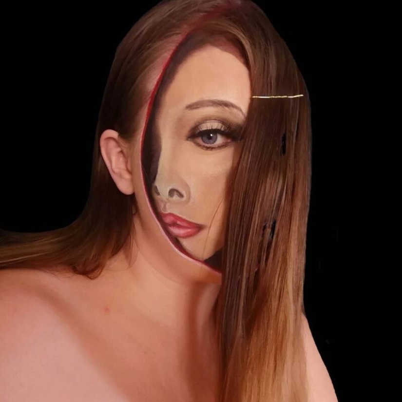 Make-up artist Hannah Grace and her incredible make-up illusions Make-up artist Hannah Grace and her incredible make-up illusions