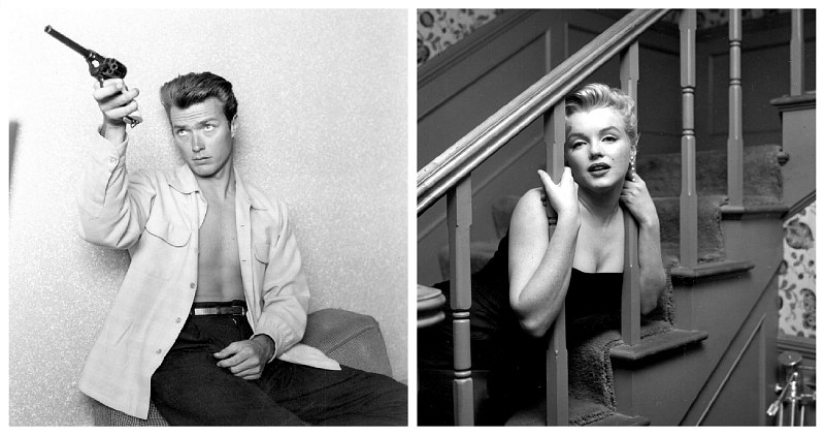 Marilyn Monroe, Frank Sinatra, Clint Eastwood y otras estrellas del siglo XX en la lente de Earl Leaf