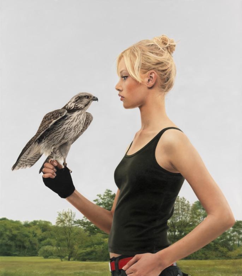 Men's fantasies on hyperrealistic paintings by Philip Weber Men's fantasies on hyperrealistic paintings by Philip Weber