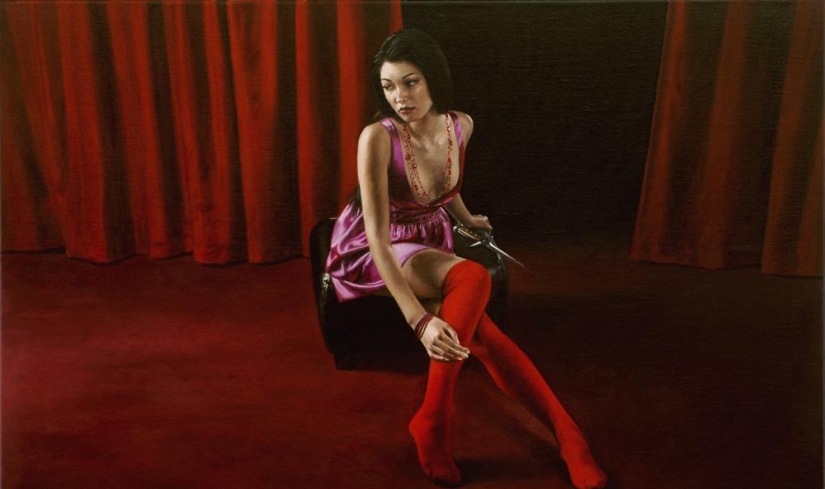 Men's fantasies on hyperrealistic paintings by Philip Weber Men's fantasies on hyperrealistic paintings by Philip Weber