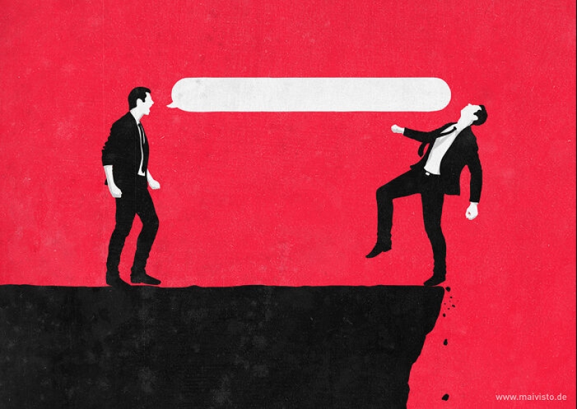 “Mindshots”: Sergio Ingravalle’s Masterful Illustrations That Speak Volumes “Mindshots”: Sergio Ingravalle’s Masterful Illustrations That Speak Volumes