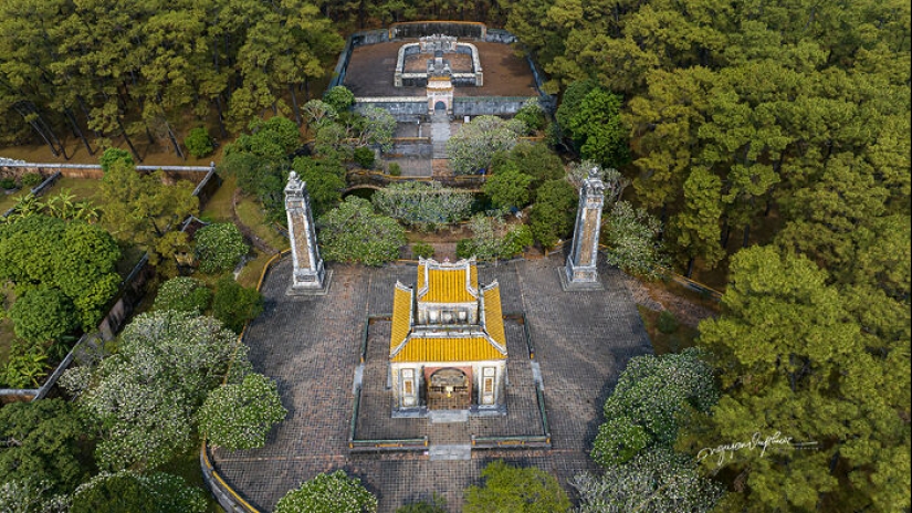 My Aerial Photos Showcasing Tombs In Vietnam From The Nguyen Dynasty Era