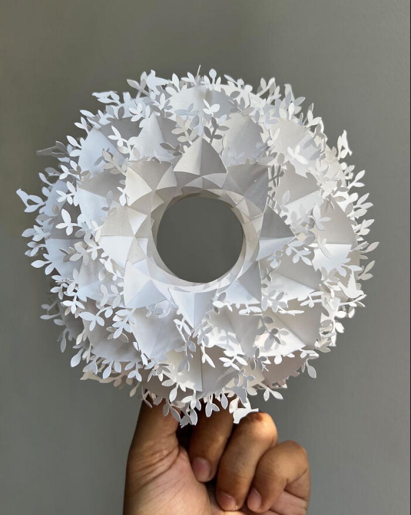 My Hand-Carved Designs From Paper Inspired By Natural Elements My Hand-Carved Designs From Paper Inspired By Natural Elements