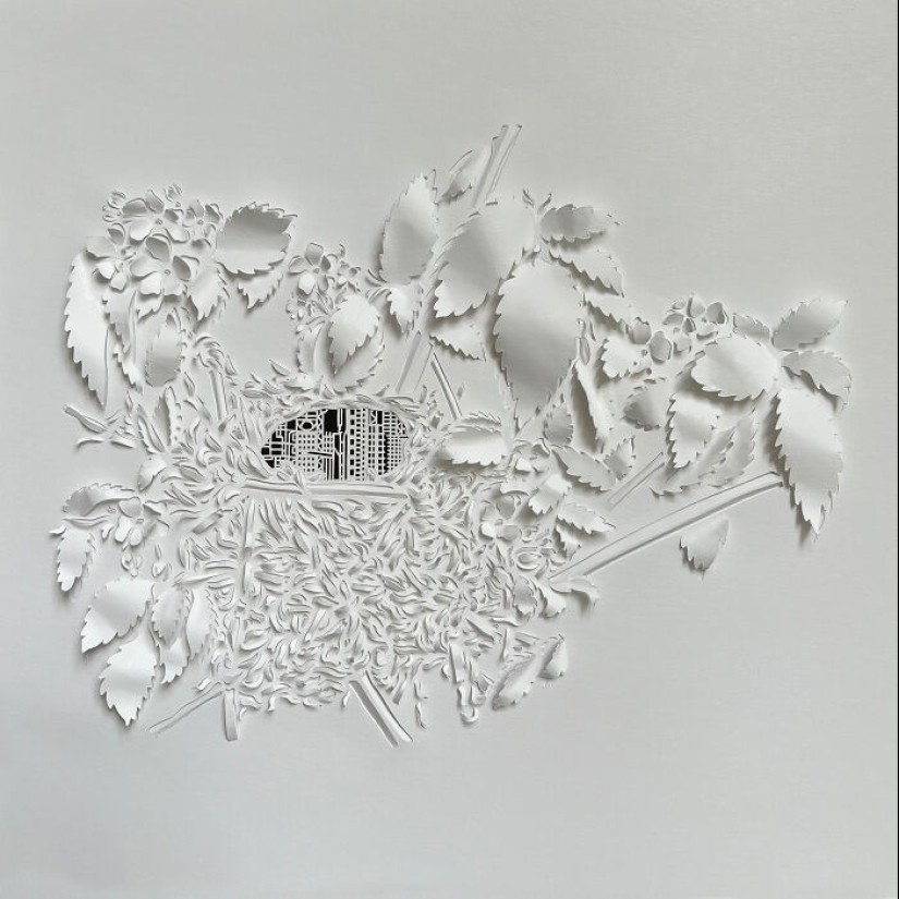 My Hand-Carved Designs From Paper Inspired By Natural Elements My Hand-Carved Designs From Paper Inspired By Natural Elements