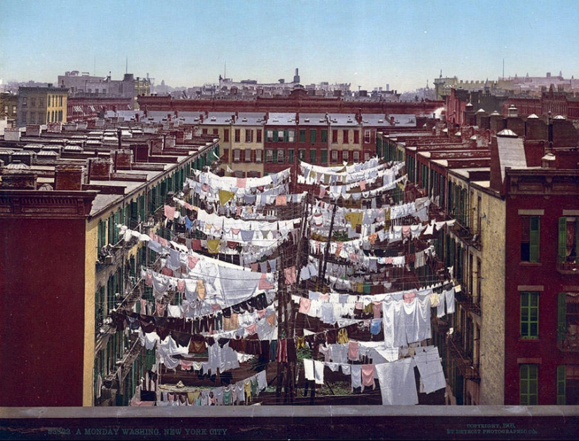 New York 1900 in color
