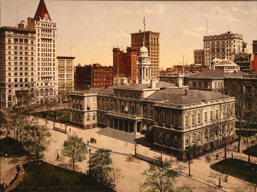 New York 1900 in color