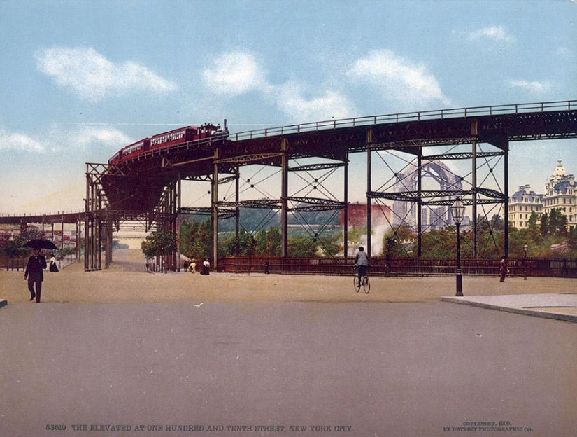 New York 1900 in color
