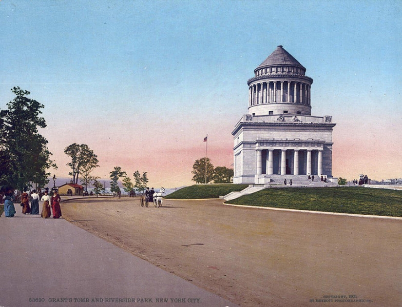 New York 1900 in color