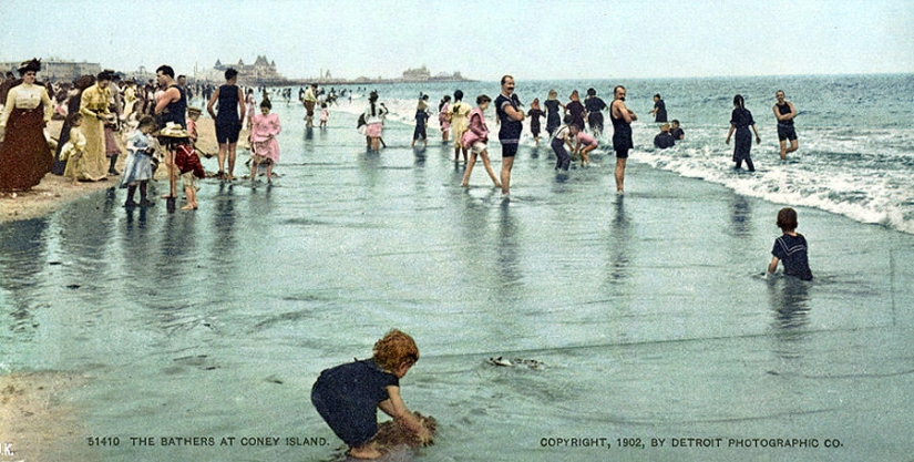 New York 1900 in color
