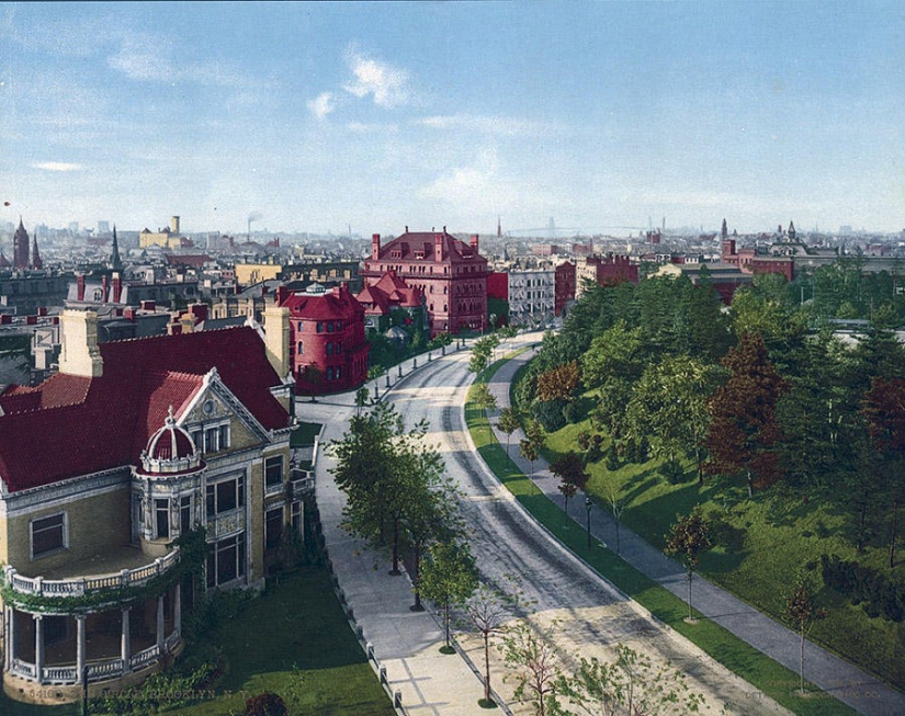 New York 1900 in color