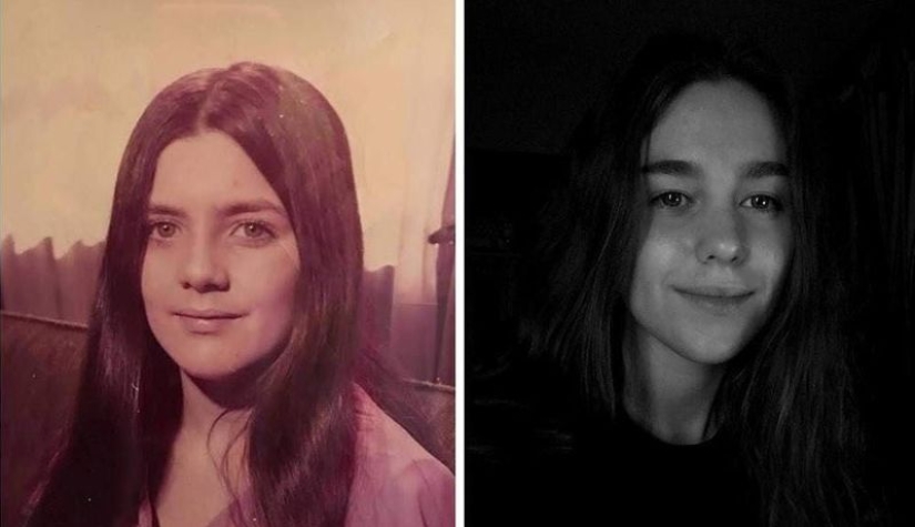 Nietos han recreado las fotos de sus abuelos en su juventud, mostrando el increíble poder de los genes Nietos han recreado las fotos de sus abuelos en su juventud, mostrando el increíble poder de los genes