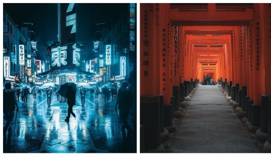 Night and day: stunning city landscapes of Japan Night and day: stunning city landscapes of Japan