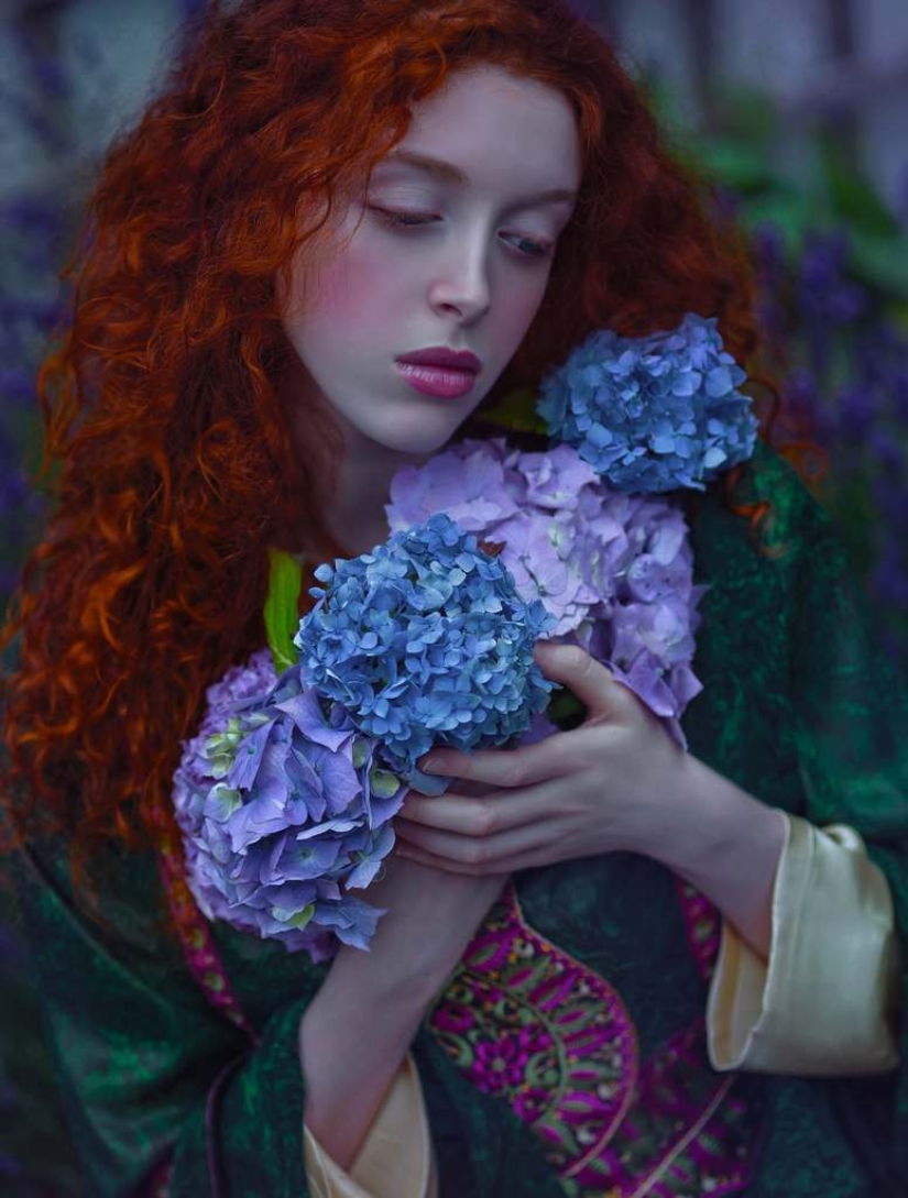 Ninfas del bosque de los mundos mágicos de Lamb Lorek