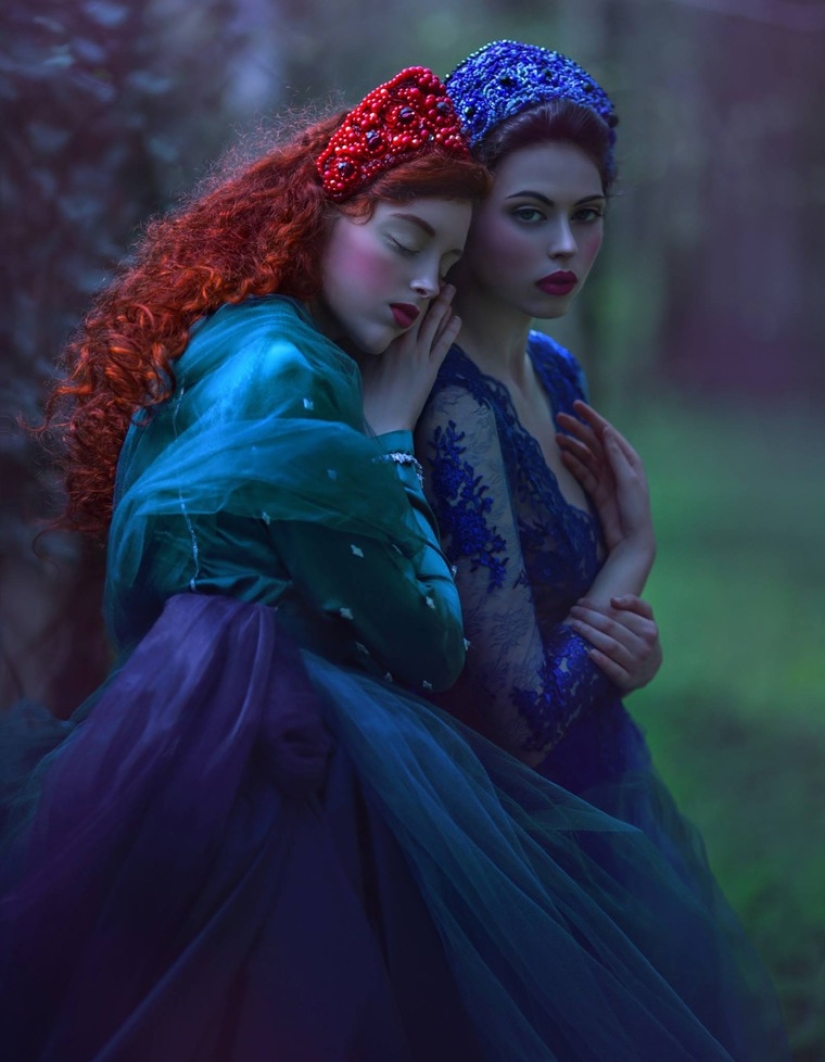 Ninfas del bosque de los mundos mágicos de Lamb Lorek
