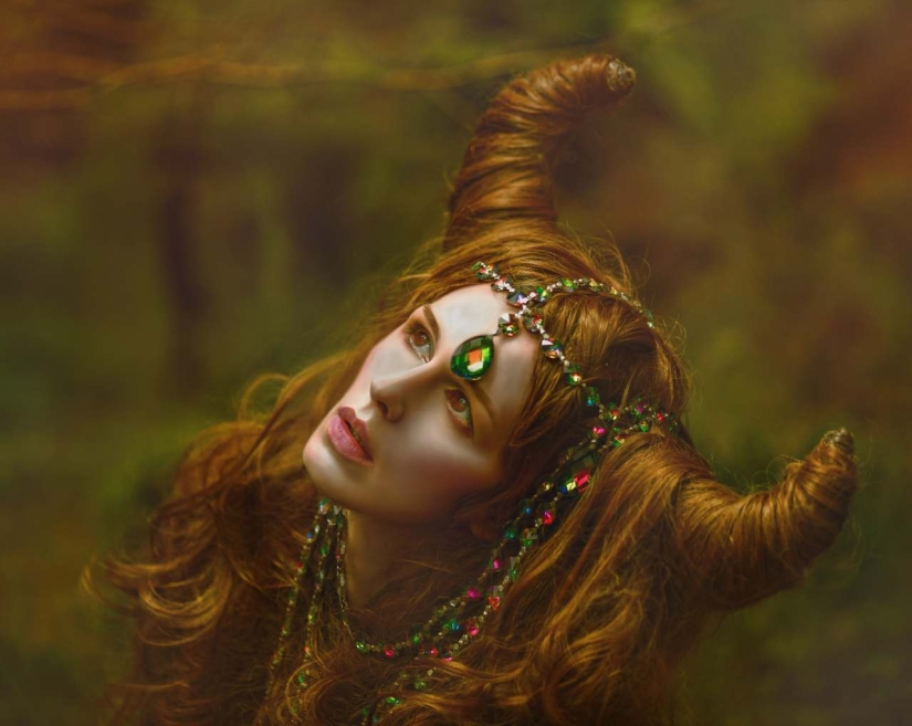Ninfas del bosque de los mundos mágicos de Lamb Lorek