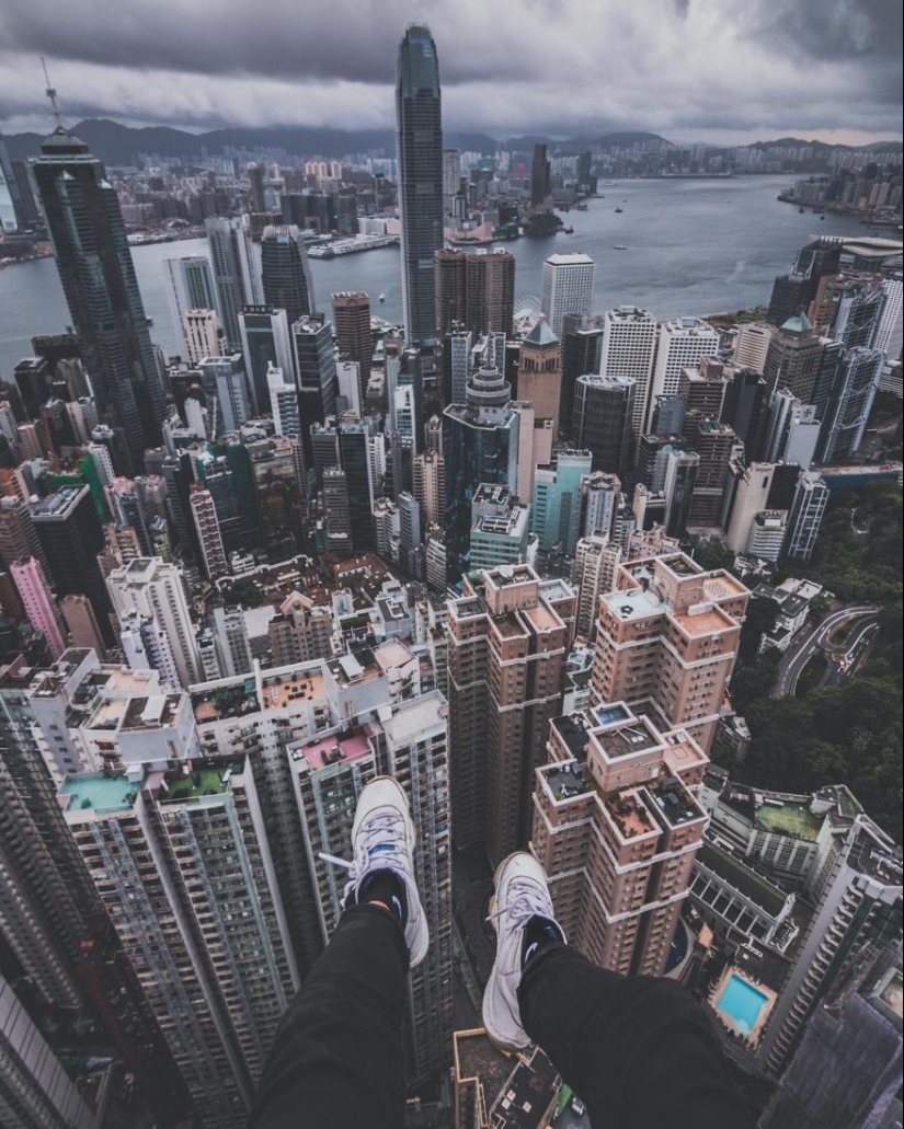 No es para los débiles de corazón: la vista de la jungla urbana de Hong Kong No es para los débiles de corazón: la vista de la jungla urbana de Hong Kong