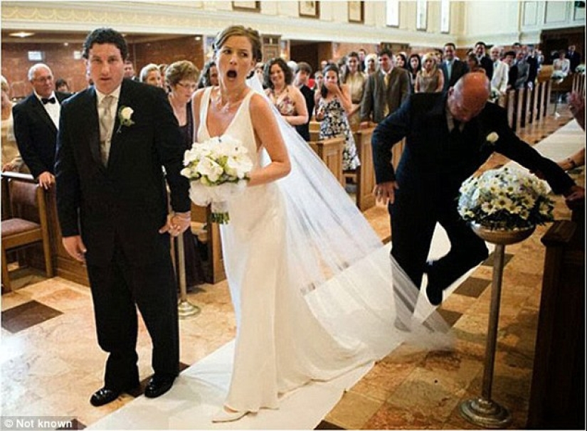 No puedes pensar en ello a propósito: las peores fotos de boda que definitivamente no se mostrarán a los invitados No puedes pensar en ello a propósito: las peores fotos de boda que definitivamente no se mostrarán a los invitados