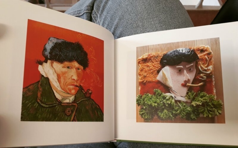 Not a sandwich, but a masterpiece! Twitter recreated famous pictures of food Not a sandwich, but a masterpiece! Twitter recreated famous pictures of food