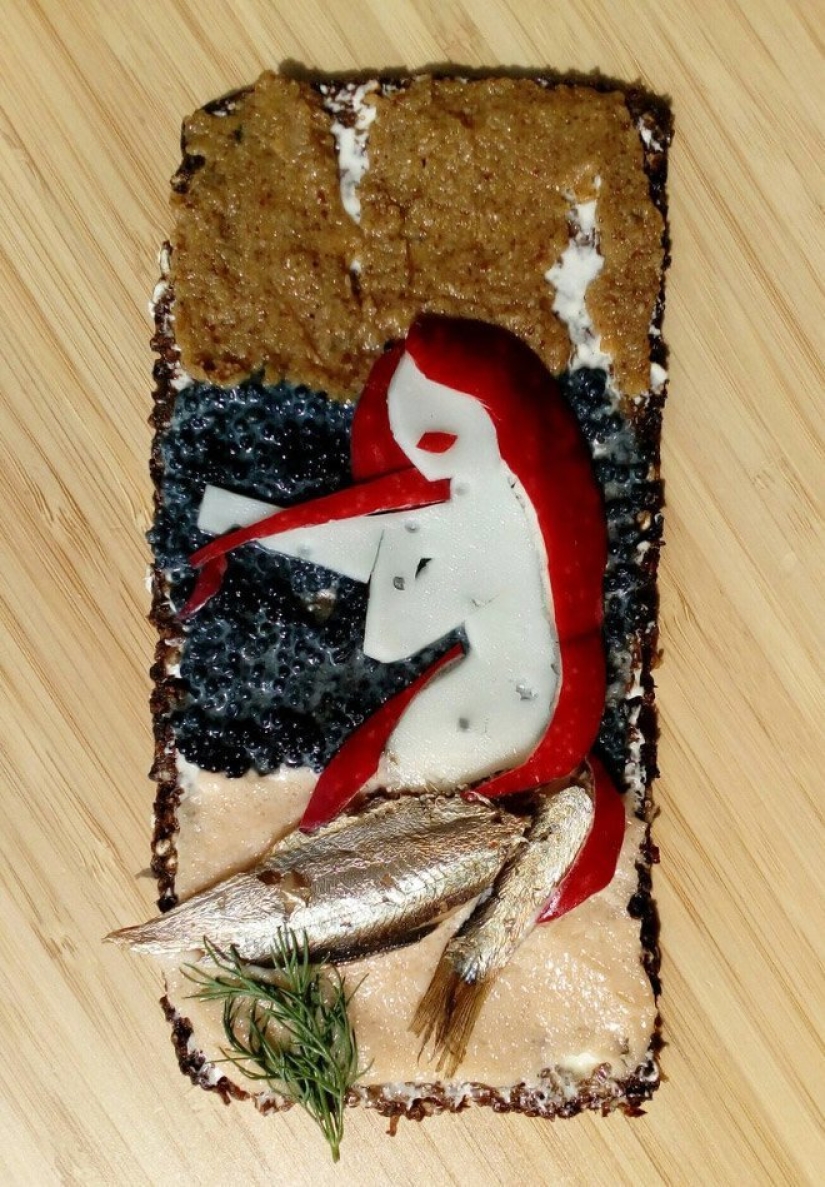 Not a sandwich, but a masterpiece! Twitter recreated famous pictures of food Not a sandwich, but a masterpiece! Twitter recreated famous pictures of food