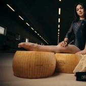 Olympic gymnast Georgia Villa and her cheese inspiration Olympic gymnast Georgia Villa and her cheese inspiration