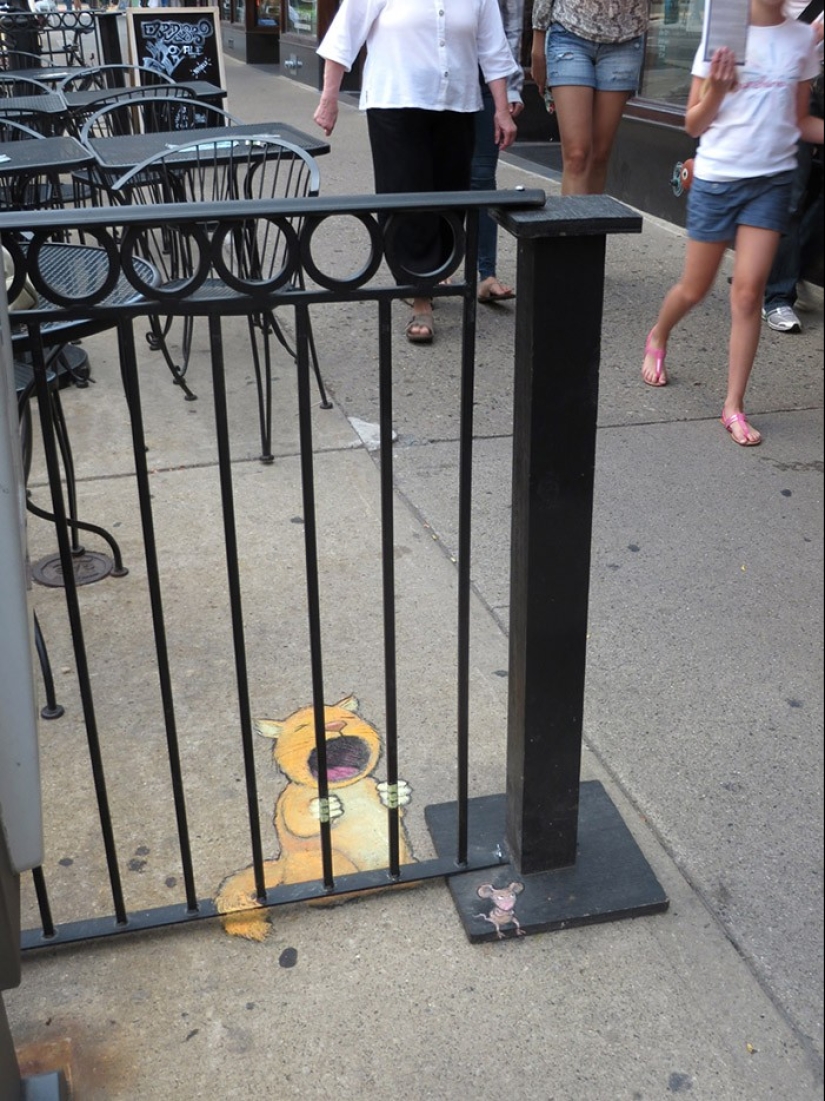 On the streets of the town of Ann arbor settled funny cartoon company