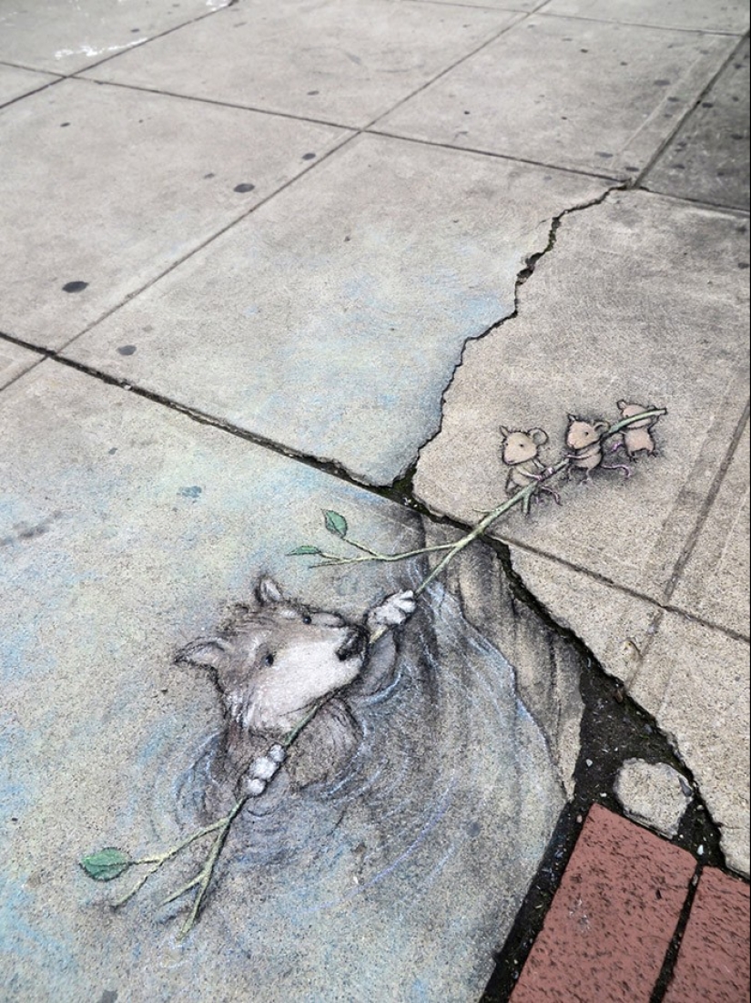 On the streets of the town of Ann arbor settled funny cartoon company