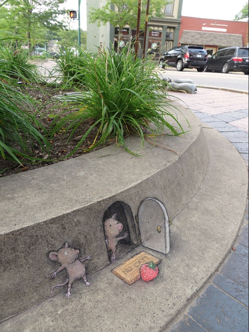 On the streets of the town of Ann arbor settled funny cartoon company