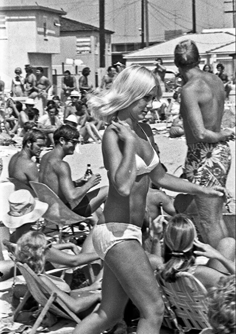 One day on a California beach in August 1970 One day on a California beach in August 1970