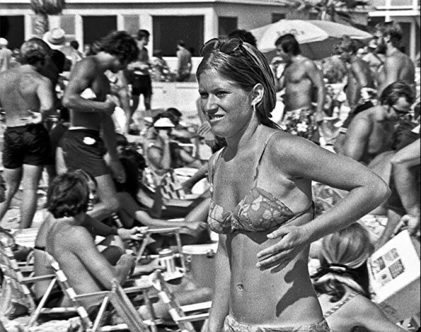 One day on a California beach in August 1970 One day on a California beach in August 1970