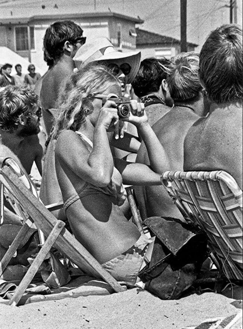 One day on a California beach in August 1970 One day on a California beach in August 1970