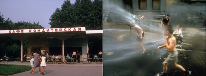 Oriente y Occidente: Fotografías en color de Moscú y Nueva York en 1969 Oriente y Occidente: Fotografías en color de Moscú y Nueva York en 1969