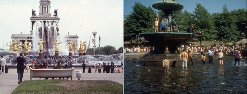 Oriente y Occidente: Fotografías en color de Moscú y Nueva York en 1969 Oriente y Occidente: Fotografías en color de Moscú y Nueva York en 1969