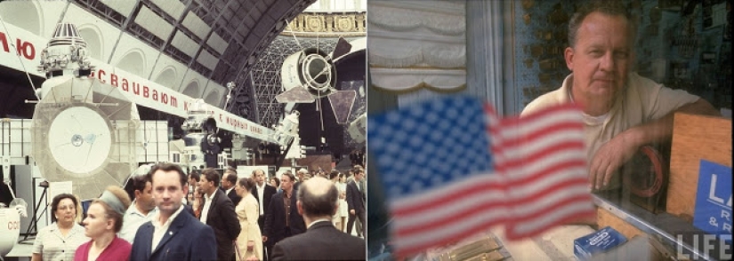 Oriente y Occidente: Fotografías en color de Moscú y Nueva York en 1969 Oriente y Occidente: Fotografías en color de Moscú y Nueva York en 1969