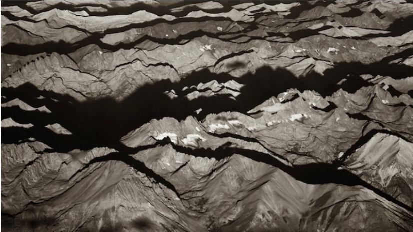 Paisajes desde la altura-arte abstracto