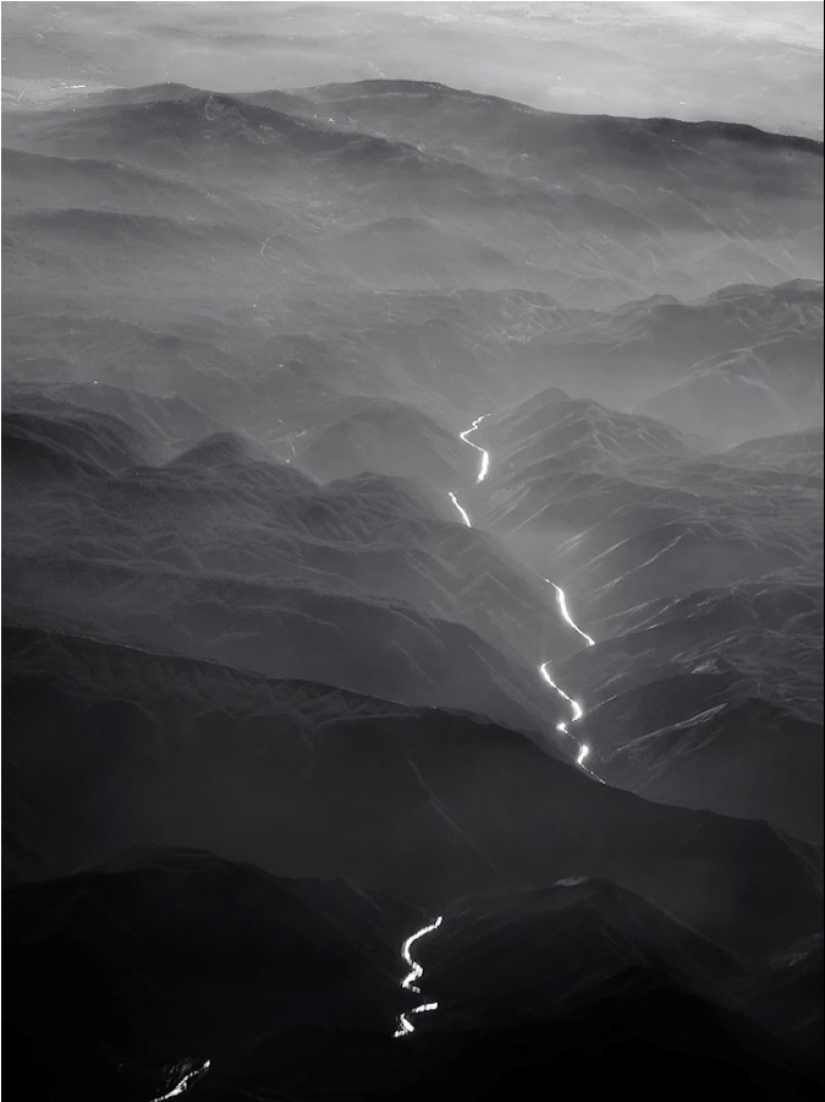 Paisajes desde la altura-arte abstracto