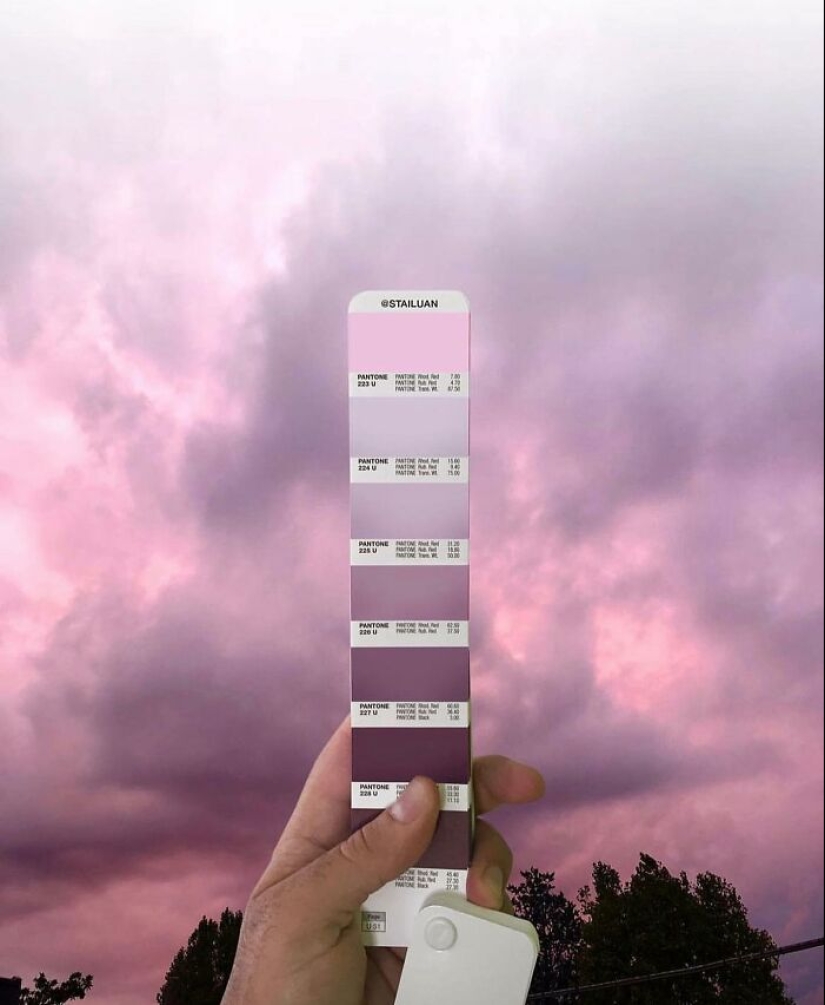 Pantone In The Wild: el diseñador combina los colores Pantone con paisajes y ciudades naturales