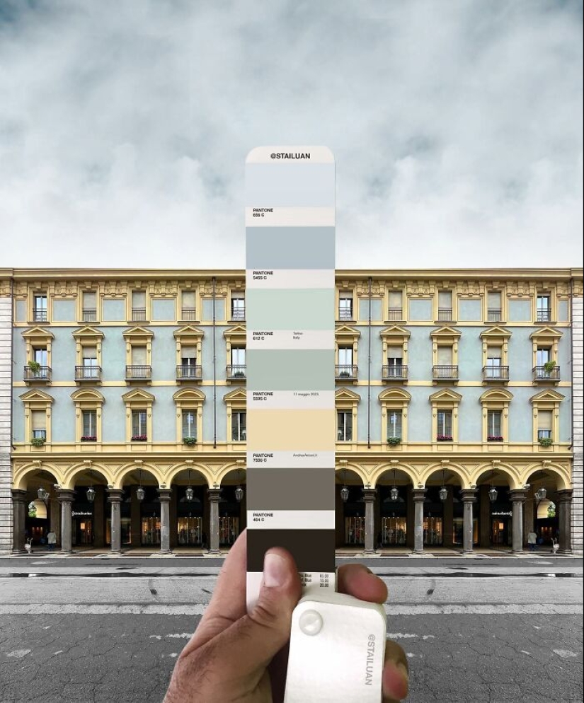 Pantone In The Wild: el diseñador combina los colores Pantone con paisajes y ciudades naturales